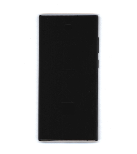 Дисплея для Samsung Galaxy S22 Ultra SM-S908B в сборе с тачскрином ServicePack, черный (GH82-27488A)