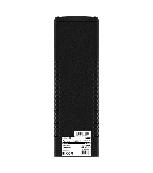 Источник бесперебойного питания ExeGate Smart LB-1000.LCD.AVR.2SH (1000VA/650W, LCD, AVR, 2*Schuko, батарея 12V 9Ah, черный)