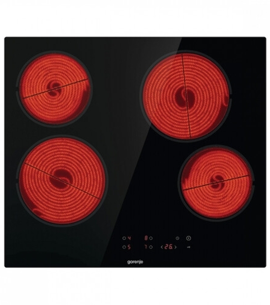 Электрическая варочная панель Gorenje ECT641BSCE Hi-Light, независимая, черный