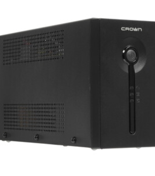 Источник бесперебойного питания Crown CMU-SP650COMBO/650 ВА/390 Вт/2 х CEE 7 (евророзетка), 3 x IEC 320 C13 (компьютерная)