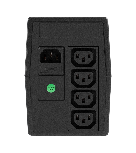 Источник бесперебойного питания ExeGate Smart LB-500.LCD.AVR.4C13 (500VA/300W, LCD, AVR, 4*C13, батарея 12V 4.5Ah, Black)