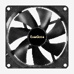 Вентилятор 12В DC ExeGate ExtraSilent ES14025B2P (140x140x25 мм, 2-Ball (двойной шарикоподшипник), 2pin, 1000RPM, 19dBA), фото3
