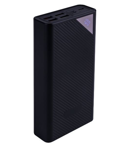 Портативный аккумулятор Digma DGP-30000-4U Li-Pol 30000mAh 3A черный 2xUSB
