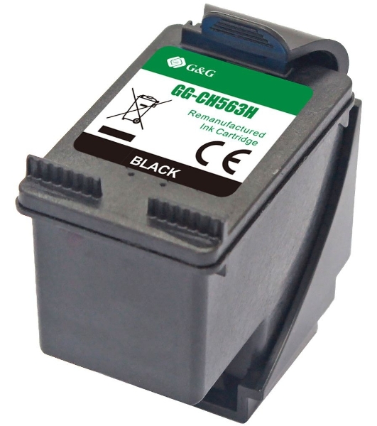 Картридж струйный G&G GG-CH563H черный (18мл) для HP DJ 1050/2050/2050s