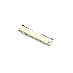 Разъем FPC Flip-Lock 1010-20RLGF 20 pin высота 1мм шаг 1мм, фото 1