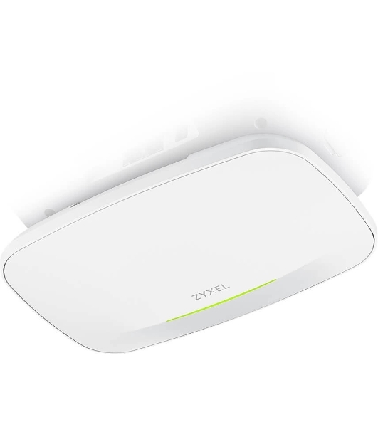 Точка доступа Zyxel NebulaFlex NWA110BE, Wi-Fi 7 (BE6500), MU-MIMO 4x4:2 + 2x2, 1xLAN 2.5GE, без БП