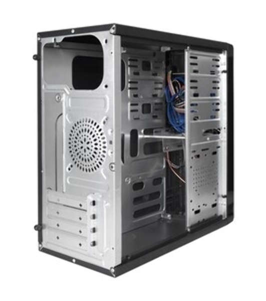 Корпус ExeGate MA-371X-UN500, Mini-Tower, чёрный, БП 500 Вт