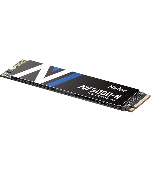 Накопитель SSD Netac NV5000 Pro, 500Gb, M.2 2280, PCIe 4.0 x4, NVMe, R/W 4800/2700, с радиатором