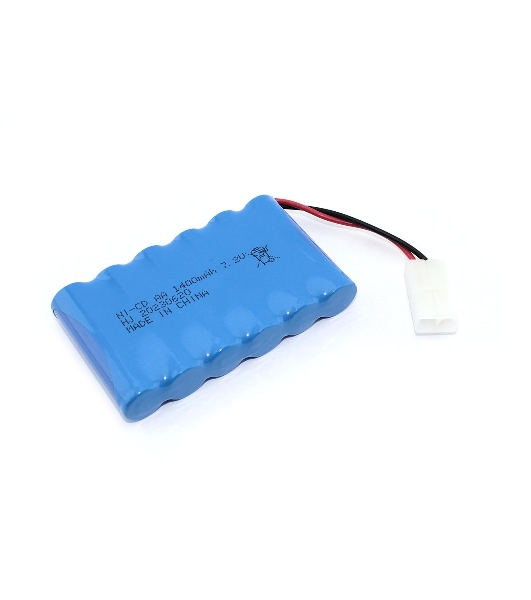 Аккумулятор Ni-Cd 7.2V 1400 mAh AA Flatpack разъем KET-2P