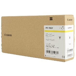 Картридж струйный Canon PFI-706 Y желтый для iPF8300S/8400/9400S/9400 (6684B001)