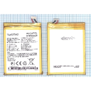 Аккумуляторная батарея TLp025A2 для Alcatel One Touch 6040, 6043, 7047, 8000, 8008