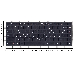 Клавиатура для ноутбука Lenovo Flex 2-14 G40-30 G40-70 черная с черной рамкой без подсветки, фото2