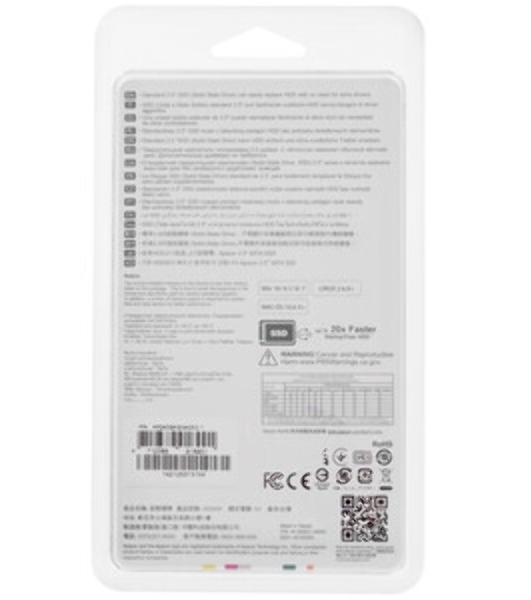 Накопитель SSD Apacer AS340X, 240Gb, 2.5', SATA III, R/W 550/520