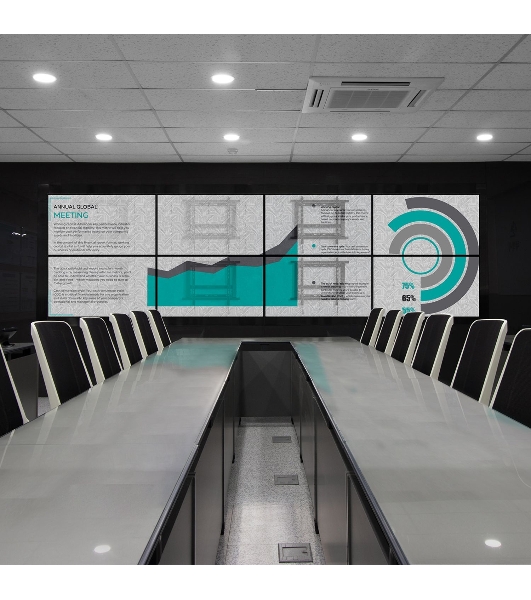 Настенное крепление ONKRON PRO7G для видеостен 50”-70', черный