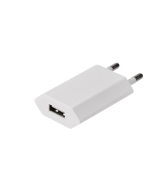 Сетевое зарядное устройство Rexant USB, 5V, 1 A, белый