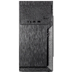 Корпус Foxline FL-702, Mini-Tower, чёрный, фото3