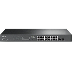 Коммутатор TP-Link TL-SG2218P JetStream Smart с 16 гигабитными портами PoE+ и 2 гигабитными портами SFP, фото6