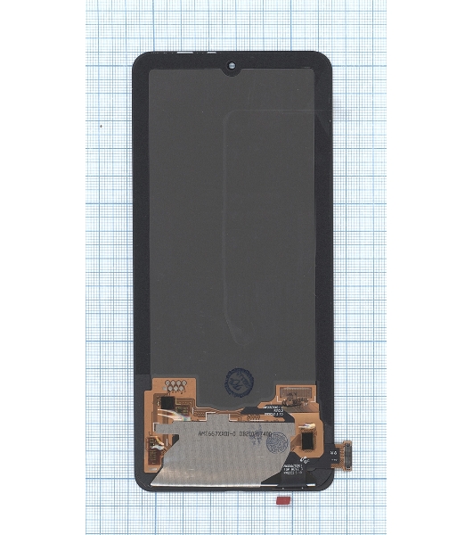 Дисплей для Xiaomi Black Shark 4 в сборе с тачскрином черный (Oled)
