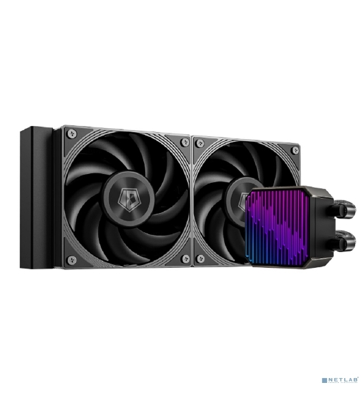 Система жидкостного охлаждения ID-Cooling DX240 MAX ARGb черный 120мм алюминий+медь 2150rpm 32.5db 4-pin 300W