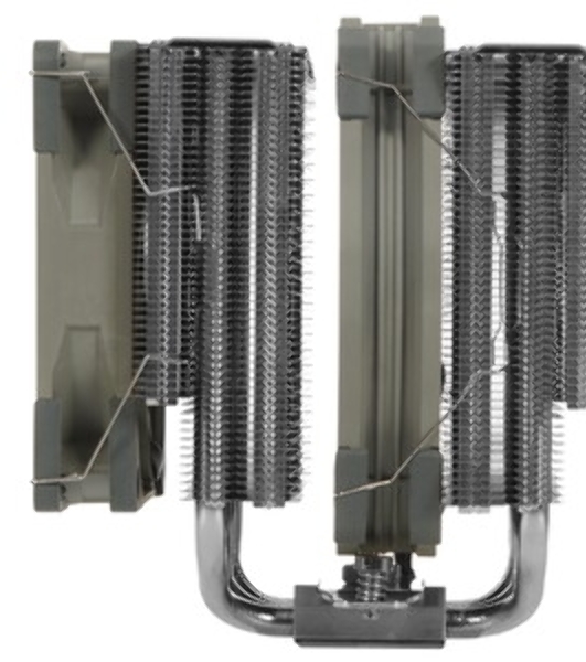 Устройство охлаждения(кулер) Thermalright Frost Commander 140, Soc-AM5/AM4/1151/1200/2066/2011/1700 серый 4-pin 29.6dB Al+Cu 1000gr Ret (FC-140)