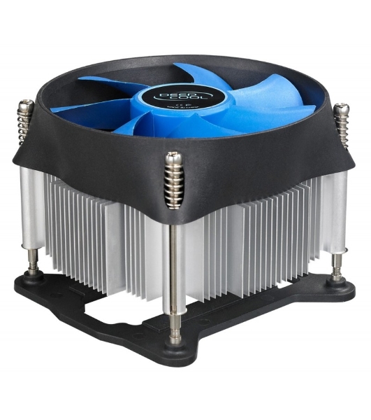 Кулер для процессора DEEPCOOL THETA 31 PWM черный/синий, 92 мм, алюминий/медь, 2400 об/мин, 32.5 дБ, 4 pin, 95 Вт, 60 мм