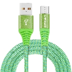 Кабель Crown USB - microUSB CMCU-3102M green, фото 1