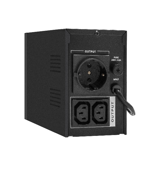 Источник бесперебойного питания ExeGate SpecialPro UNB-1000.LED.AVR.1SH.2C13 1000VA/550W, LED, AVR,1*Schuko+2*C13, металлический корпус, черный