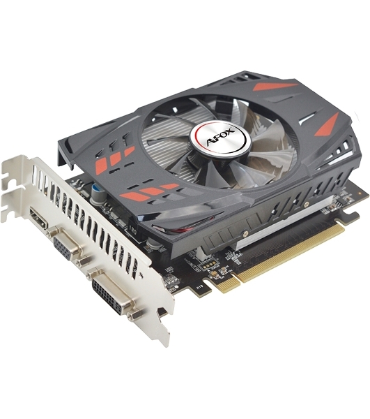 Видеокарта AFOX Geforce GT730 4Gb GDDR5 128Bit DVI HDMI VGA ATX Single Fan