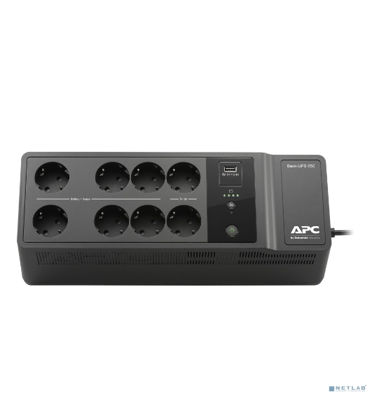 Источник бесперебойного питания APC Back-UPS BE650G2-GR/650ВА/400Вт/8xCEE 7 (евророзетка)