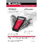 Набор ключей рожковых Matrix, 6 х 32 мм, 12 шт., CrV, хромированные, фото 1