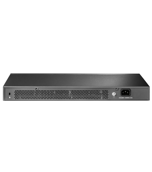 Коммутатор TP-Link JetStream 24-port Pure-Gigabit L2+ Managed Switch, 24 10/100/1000Mbps RJ45, 4*10G SFP+ Slots