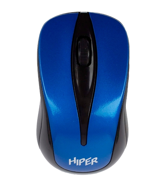 Мышь беспроводная HIPER HOMW-062 синий, 1000 dpi, радиоканал, USB, кнопки - 3