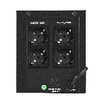 Источник бесперебойного питания ExeGate Power NB-2000.LED.AVR.4SH (2000VA/1200W, LED, AVR, 4*Schuko, батарея 12V 9Ah - 2 шт., металлический корпус, Black), фото6