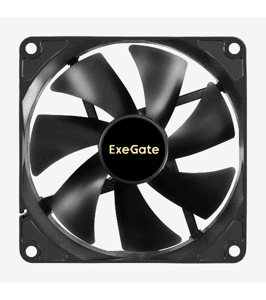 Вентилятор 12В DC ExeGate ExtraSilent ES14025S2P (140x140x25 мм, Sleeve bearing (подшипник скольжения), 2pin, 1000RPM, 22dBA)
