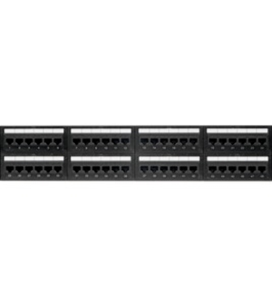 Патч-панель Lanmaster TWT-PP48UTP 19' 2U 48xRJ45 кат.5e UTP