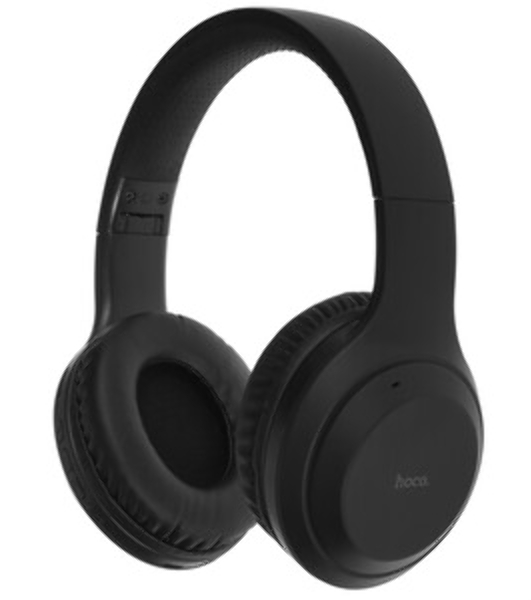 Беспроводные/проводные наушники Hoco W30 FUN MOVE черный, накладные, Bluetooth + проводной, до 8 ч.