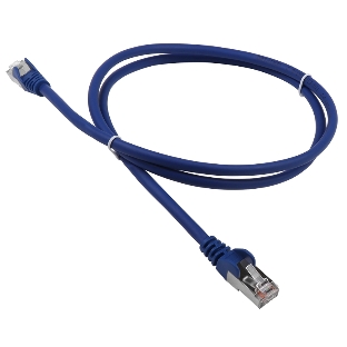 Патч-корд LANMASTER LSZH FTP кат.5e, 10 м, синий