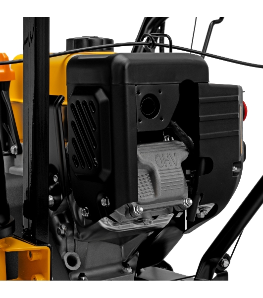 Бензиновая снегоуборочная машина Denzel SBM 610S PRO, 212cc, эл.старт, фара, обогрев