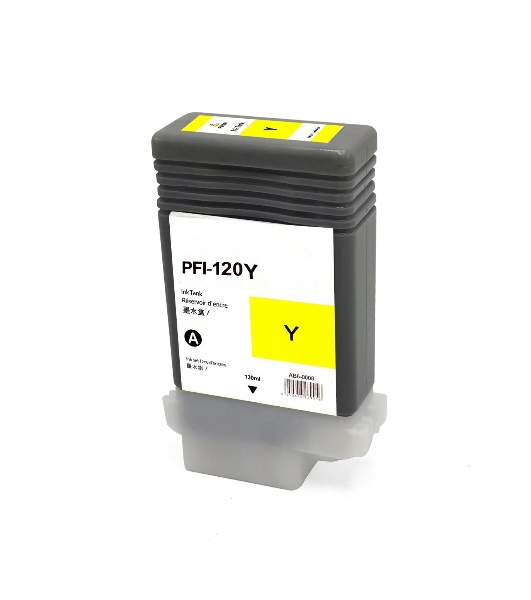 Картридж струйный NVPrint PFI-120Y (NV-2888C001) Yellow для Canon imagePROGRAF TM-200/205/300/305 (130 мл) совместимый