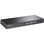 Коммутатор TP-Link Jetstream 16-port gigabit smart switch with 2-gigabit uplink ports, фото22