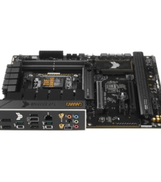Материнская плата ASUS TUF GAMING B650-PLUS WIFI, AM5, AMD B650, 4xDDR5, 4xSATA, 3xM.2, 1xPCI-E 4.0 x16, 1xPCI-E 4.0 x4, 2xPCI-E x1, 1xHDMI, 1xDP, 1x 2.5Gb LAN, 2xUSB-A 3.2 Gen 2, 4xUSB-A 2.0, 1xUSB-C 3.2 Gen 2, 5x3.5 мм, 7.1, ATX