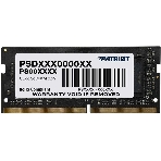 Оперативная память Patriot Signature, DDR4, 4GB (1x4 GB), 2666 MHz, CL19, SO-DIMM, фото 1