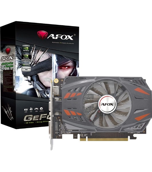 Видеокарта AFOX Geforce GT730 4Gb GDDR5 128Bit DVI HDMI VGA ATX Single Fan