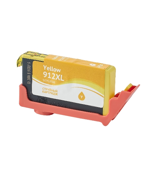 Картридж струйный Sakura 3YL83AE (№912XL Yellow) для HP, желтый, 10,5 мл., 825 к.