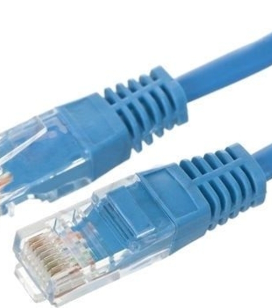 Патч-корд NTSS NTSS-PC-UTP-RJ45-5e-1.5-LSZH-BU NTSS-PC-UTP-RJ45-5E-1.5-LSZH UTP RJ-45 вил.-вилка RJ-45 cat.5e 1.5м синий LSZH (уп.:1шт) 26AWG