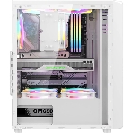 Компьютерный корпус Aerocool/Formula Mana белый без БП ATX 3x120мм 1xUSB 2.0 1xUSB 3.0 audio bott PSU, фото6