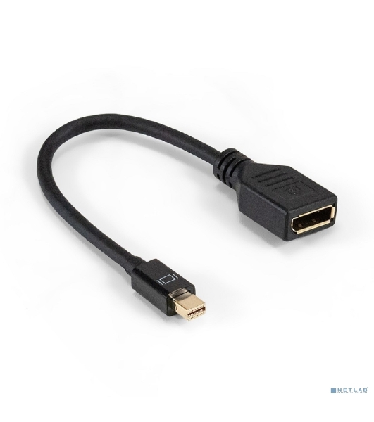 Кабель miniDisplayPort-DisplayPort ExeGate EX-CC-mDPM-DPF-0.15 (mini20M/20M, 0,15м)