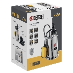 Дренажный насос Denzel DP600X, 600 Вт, подъем 7,5 м, 8500 л/ч, фото4