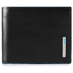 Кошелек мужской Piquadro Blue Square PU3891B2R/N, натур.кожа, черный, фото4
