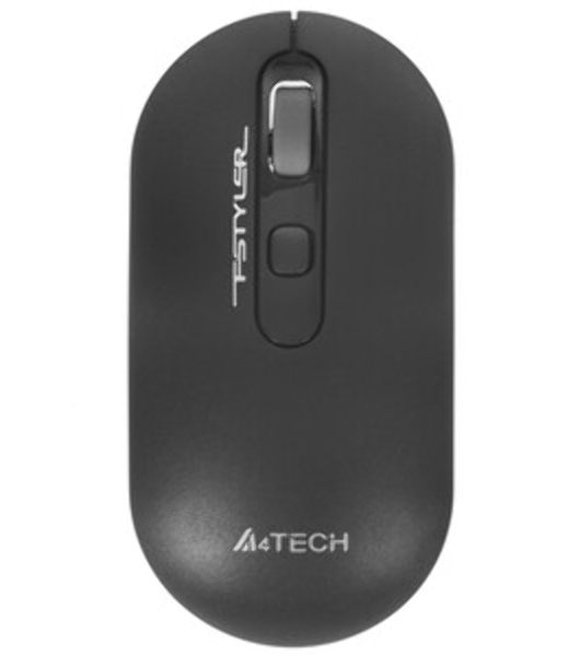 Мышь беспроводная A4Tech Fstyler FG20 серый, 2000 dpi, радиоканал, USB, кнопки - 4
